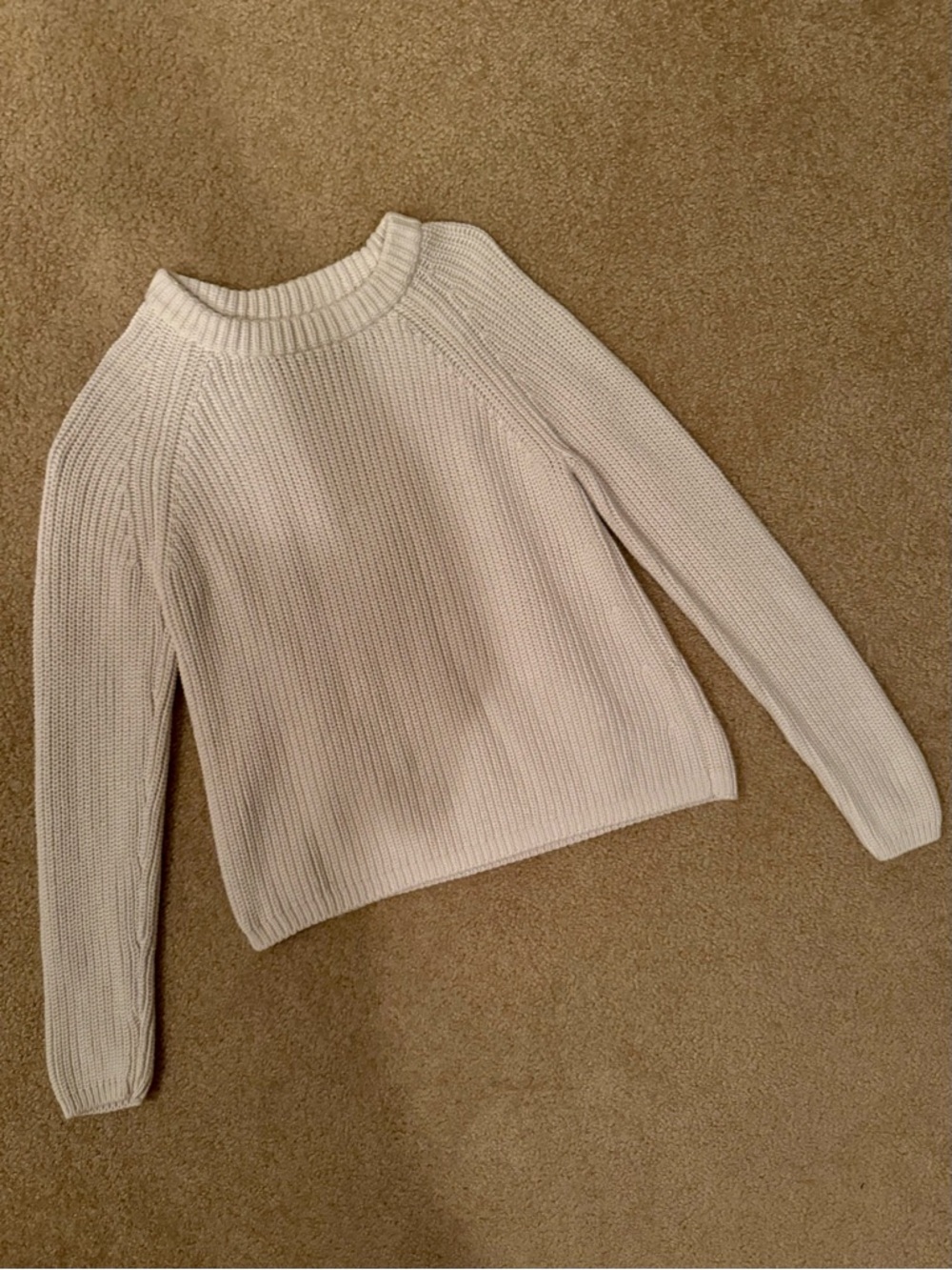 Quince 100% Organic Cotton Fisherman Crew Sweater - Picture 4 of 7